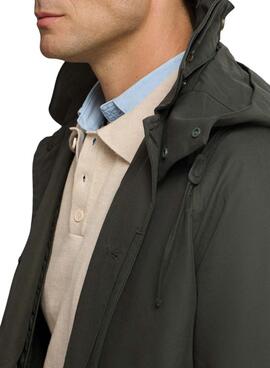 Trenchcoat von Silbon in Grün für Herren