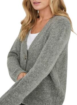 Strick-Cardigan Only Zoey in Grün für Damen.