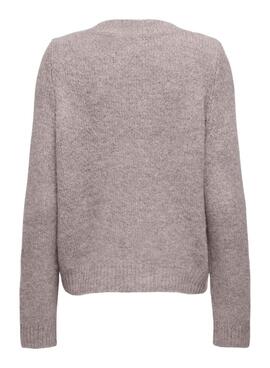 Strickjacke Only Zoey in Lila für Damen