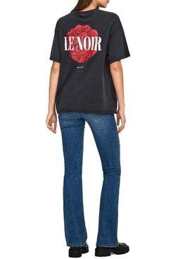 T-Shirt Only Kinna in Schwarz für Damen