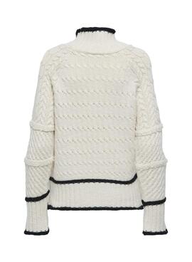 Pullover Only Harmony beige für Frauen