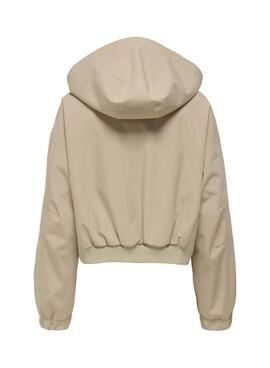 Jacke Only Onlkara Kamel für Damen