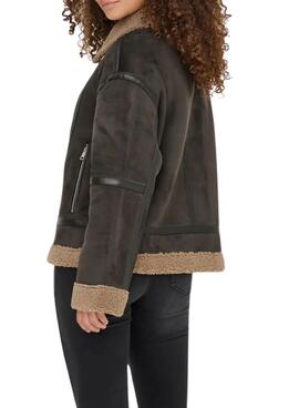 Jacke Only Onlkendra in Braun für Damen
