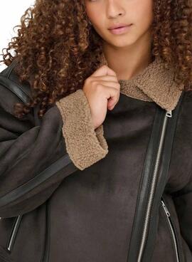 Jacke Only Onlkendra in Braun für Damen