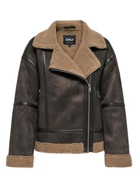 Jacke Only Onlkendra in Braun für Damen