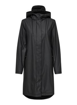 Regenjacke Only Onlelisa Schwarz für Damen