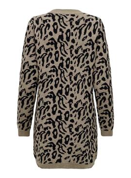 Strickkleid Only Onljenni in Braun für Damen