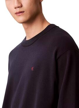 Calvin Klein Ez Cotton Marineblau Jersey für Herren.