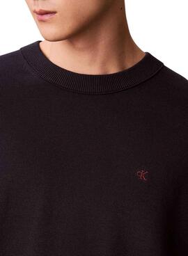 Calvin Klein Ez Cotton Marineblau Jersey für Herren.