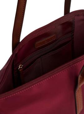 Tommy Hilfiger Popette Handtasche in Granatrot für Frauen.