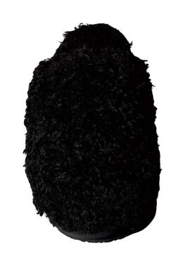 Hausschuhe Calvin Klein Close Slipper Fur schwarz für Damen