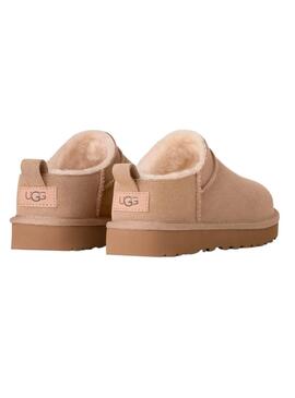 Stiefel UGG Classic Micro beige für Damen