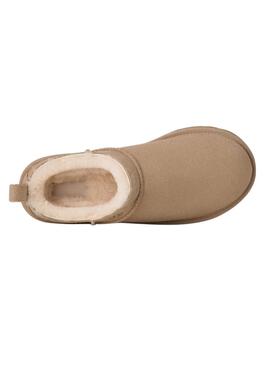 Stiefel UGG Classic Micro beige für Damen