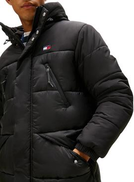 Parka Tommy Jeans Mix schwarz für Herren