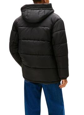 Parka Tommy Jeans Mix schwarz für Herren