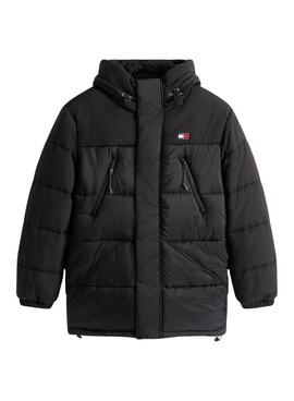 Parka Tommy Jeans Mix schwarz für Herren