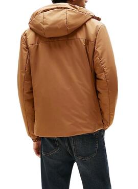 Anorak Tommy Jeans Poly braun für Herren