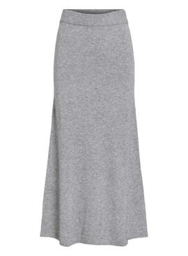 Rock Vila Viril Grau für Damen