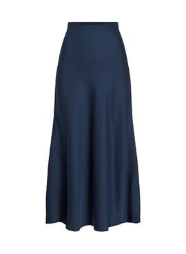 Rock Vila Viellette in Blau für Damen