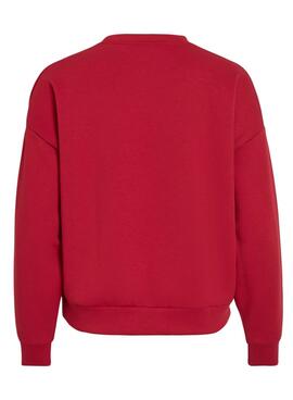Pullover Vila Reflect Rot für Damen.