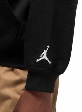Jordan Air Has Landed Kapuzenpullover Schwarz für Kinder