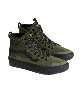Turnschuhe Vans Sk8-Hi Waterproof in Grün für Herren.