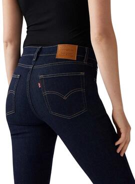 Dunkle Levi's 724 Jeans für Damen