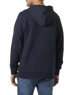 Sweatshirt Helly Hansen HH Box marineblau für Männer.
