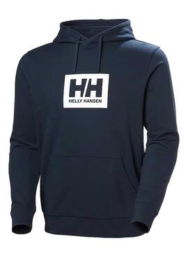 Sweatshirt Helly Hansen HH Box marineblau für Männer.