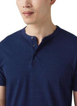 T-shirt Levis Henley blau für Herren