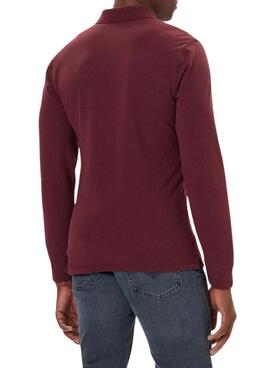 Polo Levis Housemark Granat für Herren