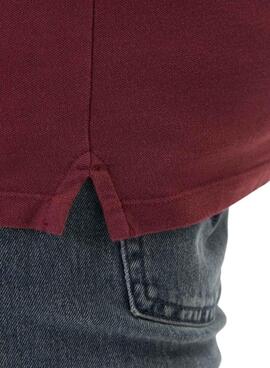 Polo Levis Housemark Granat für Herren