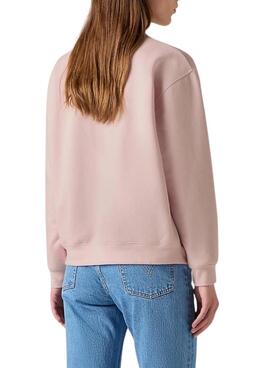 Levis Everyday rosa Pullover für Damen.