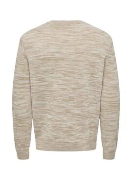 Jersey Only and Sons Trak beige für Männer