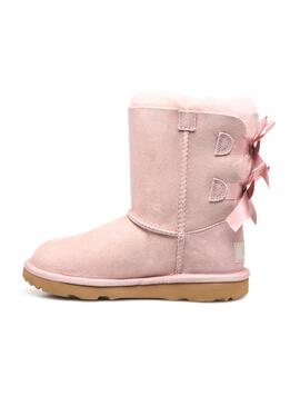 Stiefelettes UGG Bailey Bow II Pink Mädchen