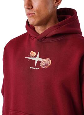 Sweatshirt Project x Paris Roses rot für Herren