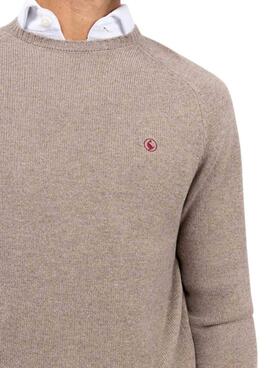 Maillot El Ganso de lana de merino en color beige para hombre