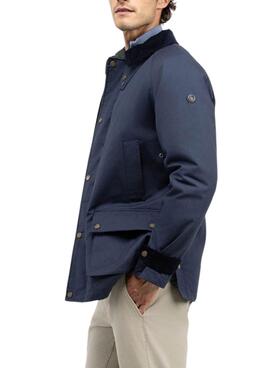 Parka El Ganso mit Cordkragen in Marineblau für Herren