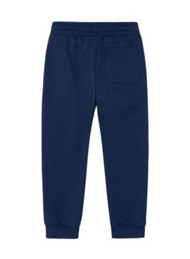 Trainingsanzug Mayoral dreiteilig in Grün und Dunkelblau für Jungen.