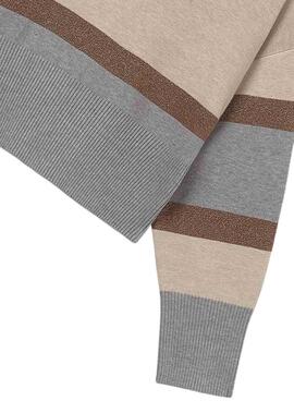 Mayoral Metallstreifen Pullover für Mädchen