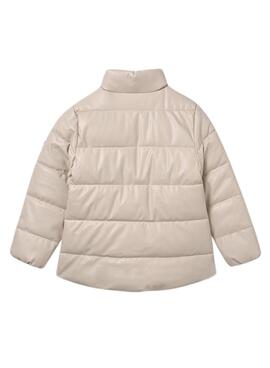 Steppmantel Mayoral in Beige für Mädchen.