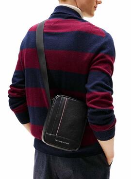 Tommy Hilfiger Central schwarze Tasche für Herren