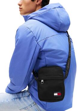 Tasche Tommy Jeans Reporter in Schwarz für Herren