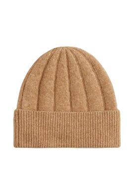 Mütze Tommy Hilfiger Fluffy beige für Damen