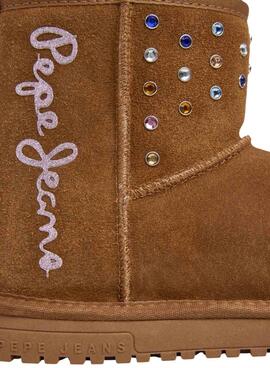 Stiefel Pepe Jeans Diss Studs Kamel für Mädchen.