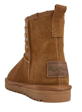 Stiefel Pepe Jeans Diss Studs Kamel für Mädchen.