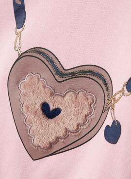 Pulli Name It Nora rosa für Mädchen.