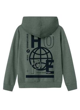 Sudadera Name It Molaf grün für Jungen