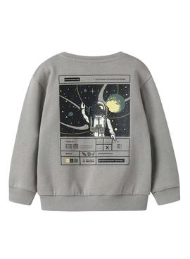 Sweatshirt Name It Molaf grau für Jungen
