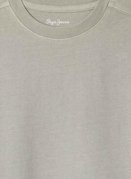 T-shirt Pepe Jeans Tommas grau für Jungen.